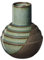 ASA 82014443 Vase VI grün/braun 12 cm (1 Stück)
