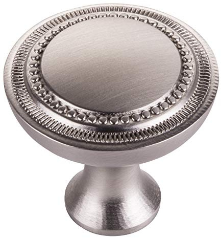 SOTECH Möbelknopf NORWIN Ø 32 mm Edelstahloptik matt | Knopfgriff Schrankknopf Küchenknopf