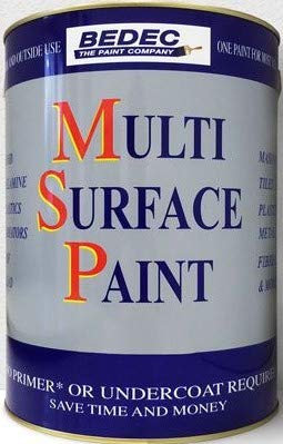 BEDEC MSP Multi-Surface Paint 250ml Matt Black