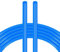sourcing map Pneumatic Tubing, Air Compressor Tube Hose PU Air Line Hose 4mm ID x 6mm OD x 12m/39.4Ft Blue