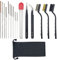 17pcs 3D Printer Nozzle Cleaning Kit Stainless Steel Extruder Nozzle Cleaning Needles Tweezers Anti-static Brushes for 3D Printer