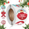 500 Stück Weihnachtsaufkleber, Weihnachtsgeschenke Sticker, Rund Etiketten Merry Christmas, Geschenk Aufkleber (Weihnachten-B)