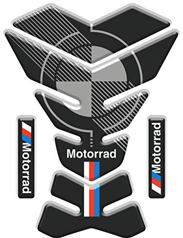 PARASERBATOIO ADESIVO RESINATO EFFETTO 3D compatibile con B.M.W. Motorrad v2