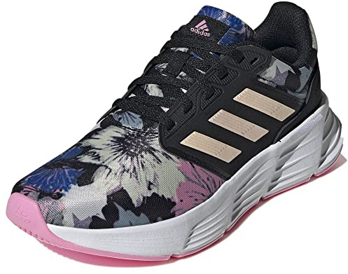 adidas Damen Galaxy 6 Sneaker, core Black/Bliss orange/Bliss pink, 37 1/3 EU
