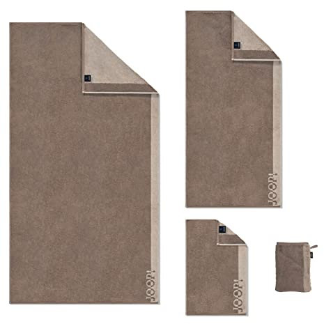 Joop! Handtücher Tone Doubleface 1689 Sand - 37 Handtuch 50x100 cm