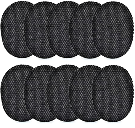 5 Pairs Earpads for 3M Worktunes Tactical 100/300/500 Work Tunes Connect Swat Tac Peltor X1A-X5A Comtac Series Protac Series Headset Earmuff Foam Covers (Mesh Cloth)