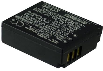 Battery For Panasonic Lumix DMC-TZ1, Lumix DMC-TZ15, Lumix DMC-TZ3, DMC-TZ50, CGA-S007, DMW-BCD10,