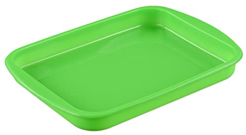 WishesMar Moule à Gâteau en Silicone Forme de Rainure de Rectangle - Antiadhésif Moules à Forme Spécifique de Cuisine Moule en Silicone pour Pain, Grande Gelée, Pâtisserie