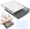 Bakiauli Under Desk Drawers, Self-Adhesive Hidden Under Desk Storage, Under Desk Tray Organizers, for Home/Office/School