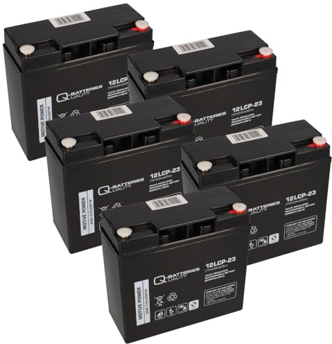 Bleiakku 60V 23Ah (5X 12V 23Ah) Kompatibel SXT Raptor 1200 V2 & Viper - Langlebig - Wartungsfrei - Zuverlässig - Ersatzakku - Akku - Batterie