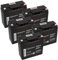 Bleiakku 60V 23Ah (5X 12V 23Ah) kompatibel SXT Raptor 1200 V2 & Viper