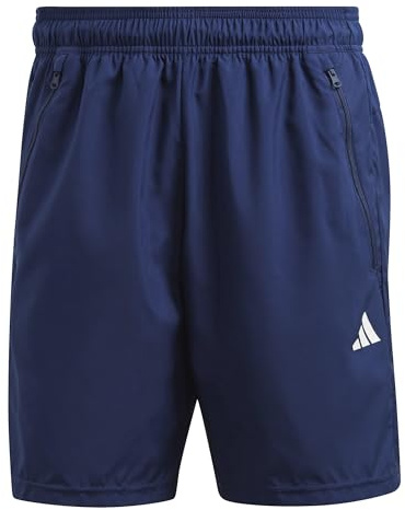 Adidas Herren Train Essentials Woven Training Shorts, Dark Blue/White, 3XL 5 inch
