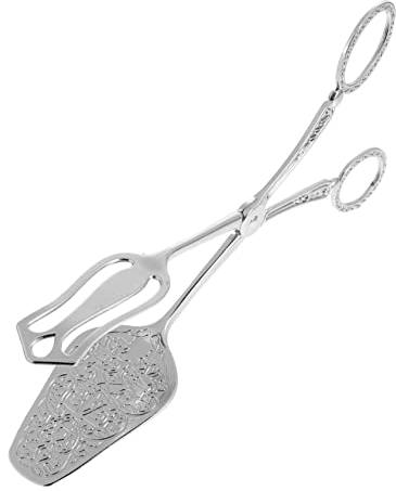 ABOOFAN 1pc Bread Clip Utility Tongs Metal Id Tags Kitchen Tong Candy Tongs Frying Tong Buffet Pliers Salad Utensils for Serving Skillet Grill Stainless Steel Pliers Household Zinc Alloy