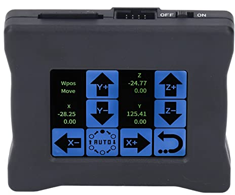 XHTLLO CNC-Offline-Controller Mit LCD-Touchscreen Für 3-Achsen-Graviermaschinen-Fräser, Kompatibel Mit Der Serie 3018 3020 4540