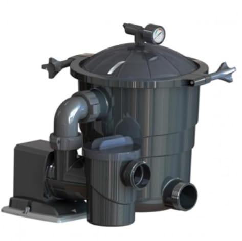 POOLEX Groupe de Filtration à Sable Filter Max 4,8m³/h + balles filtrantes Optimax