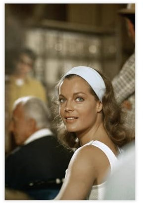 FISH DRAGATE Romy Schneider Leinwand-Poster, Schlafzimmerdekoration, Sportlandschaft, Büro, Raumdekoration, Geschenk, ungerahmt, 30 x 45 cm