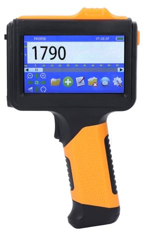 Imprimante à Jet D'encre Portable avec écran Tactile LED Haute Définition de 4,3 Pouces, Conception D'interface Utilisateur Simple, Processeur Intelligent à 4 Cœurs, Poignée