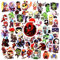 60Stück Superheld Aufkleber, Wasserfeste Anime Vinyl Graffiti Stickers für Laptop Skateboard, Superhelden Stickers Cartoon Sticker für Kinder Teenager Erwachsene Jungen Fotoalbum Auto Motorräder