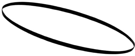 Sam&Johnny New Turntable Belt Rubber Belts Replacement for Pioneer PL-450 PL-570 PL-590 PL-600 Turntable Player Record Player