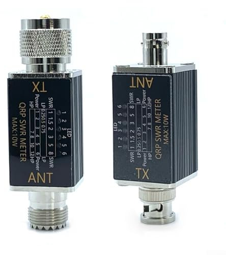Swr Power Meter,Easily Transportable Swr Meter Measurements Of Rf Signal Strength Using Leds For Amateur Radio Enthusiasts