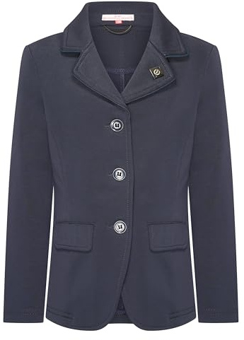 Imperial Riding Kinder Turnierjackett IRH Basic, Turnierjacke mit 3-Knopf-Verschluss, ungefüttert, mit Pattentaschen und Rückenschlitzen