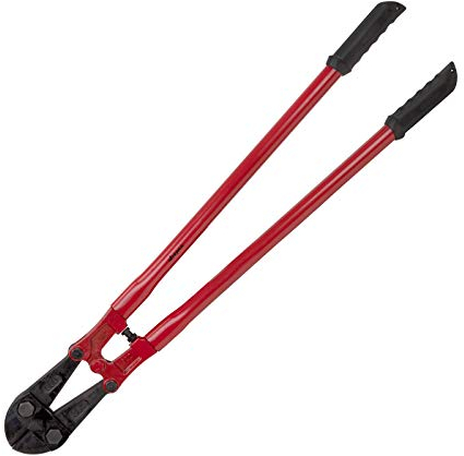 DEMA Bolzenschneider 90 cm | Robuste Bolzenschere & Seitenschneider für Ketten & Baustahl | Starke Schneidleistung für Profi- und Heimwerker