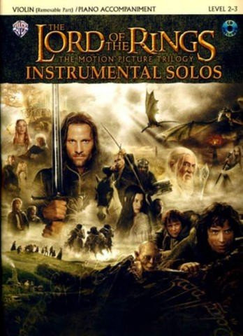 DER HERR DER RINGE (the lord of the Rings) für Violine und Klavier (+CD) mit Bleistift -- die beliebtesten Melodien aus der Filmtrilogie in klangvollen, gut spielbaren Arrangements (Noten/sheet music)