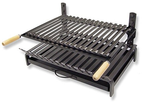 IMEX EL Zorro 71406, Grill mit Eisenrost, 60 x 43 x 33 cm, schwarz