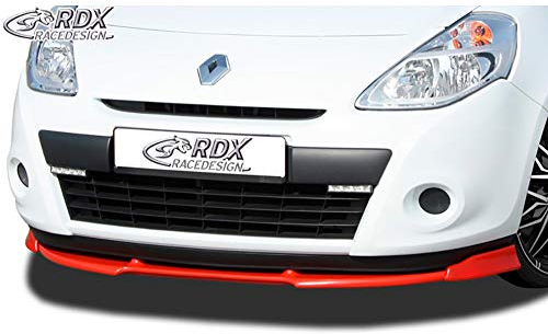 Frontspoiler Vario-X kompatibel mit Renault Clio III Phase 2 2009-2012 exkl. RS (PU), Unlackiert