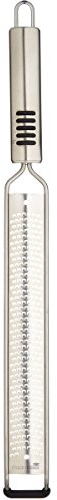 MasterClass - Râpe, Zesteur de Citron en Acier Inoxydable, Argent, 39,5 cm (15)