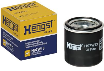 HENGST - Ölfilter H97W13 - Öl-Anschraubfilter für KFZ - Hochwertiger Motorölfilter für KFZ mit Otto- oder Dieselmotor - Robuster Ölfilter mit hoher Schmutzaufnahmefähigkeit