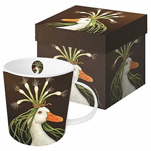 Paperproducts Design Porzellanbecher mit Vicki Sawyer-Miranda-Gans, in Geschenkverpackung, 348 ml, mehrfarbig