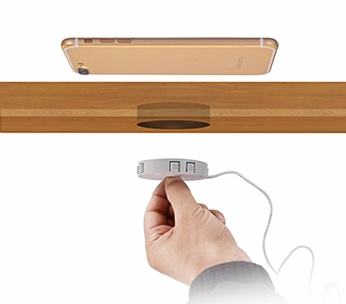 Chargeur Qi encastrable Fast Charge Wireless Induction Charger station de charge sans fil pour smartphones et accessoires