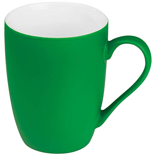 Porzellantasse / Kaffeetasse / Fassungsvermögen: 300 ml / Farbe: grün