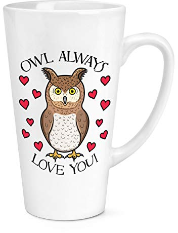 Owl Always Love You 17oz Large Latte Mug Cup