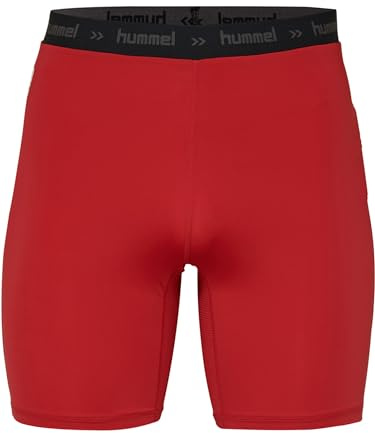 hummel Herren Tight First Performance Jersey Tight Short 204504 True Red S