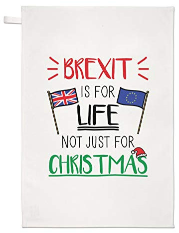 Brexit Ist für Leben Nicht nur für Weihnachten Geschirrtuch Spüllappen