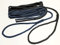 12mm 14mm FLOATING MOORING LINES ROPE SOFT EYE SPLICED 3 strand Navy and Black (Black, 14mm 10mt)