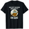Was sitzt im Baum und winkt? Huhu Witzig Eule Tier Eulen Uhu T-Shirt