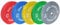KEFL Sports Olympic Bumper Plate Colour Coded Pairs for Weight Lifting, Strength Training, Multi Gym, 5kg-25kg Pairs (5kg)