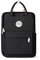 HYC00 Schulrucksack Mädchen Jungen Teenager College Rucksack Schule Damen Quadratische Schultasche 14 Zoll Laptop Rucksack Bag Schulranzen Schultaschen School Backpack Girls Tagesrucksäcke, Schwarz