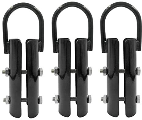 Cusstally 3 x Rope Climbing Platform Attachment Hook for 1.5 Inch Rope Clasp