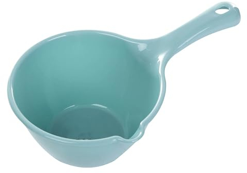 Cuillère à Eau, Louche à Eau de Grande capacité avec Conception à Long Manche, Cuillère de Bain en Plastique épais et Durable, Seau de Douche pour la Cuisine, la Cuisson et le