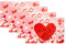 4PCS Tovagliette Cuore Amore Rosse, San Valentino Tovagliette con Petali di Rosa, Tovagliette Lino Lavabile per Valentino Matrimonio Anniversario Fidanzamento Festa Della Tavolo Decorazione,45 * 30cm