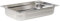 METRO Professional Contenitore GN 1/1, Acciaio Inox, 53x32.5x10cm, Adatto a Forno e Lavastoviglie, Impilabile, Angoli Rinforzati