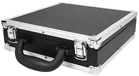Yctze Pro Cup Pool Ball Storage Box, Snooker Billiard Balls Carrying Case, 2-inch Tray with Lock and Carry Handle, Ideal for Aramith Billiards, Perfect for Travel and Billiards