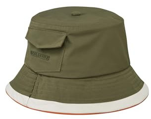 SEALSKINZ Unisex Seething Waterproof Lightweight Bucket Hat Schlapphut, Olivgrün, L-XL EU