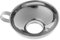 Stainless Steel Jam Funnel Wide-Mouth Filler Kitchen Funnel With Handle For Liquid, Fluid, Dry Ingredients Powder - Size 10x5.5cm/3.94x2.17