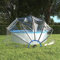 Dôme de Piscine Rond 467x234 cm PVC.