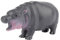 MOKIDO Nilpferd Figur, Nilpferd Statue aus Harz, Hippo Figure, Hippo Resin Ornaments, lustige Heimdekoration, Tragbare -Skulptur für Bücherregal, Schlafzimmer, Tischdekoration